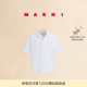 LOGO短袖 男士 MARNI 翻领印花衬衫 12期免息