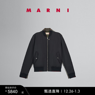 多件折 LOGO缝线拼色长袖 礼物 男士 外套 MARNI