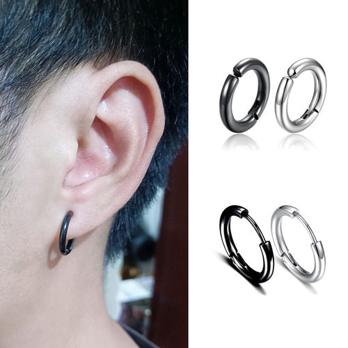 酷帅耳夹耳针男款耳圈