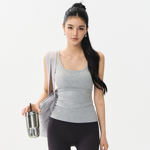 LU同款女速干可拆胸垫瑜伽背心