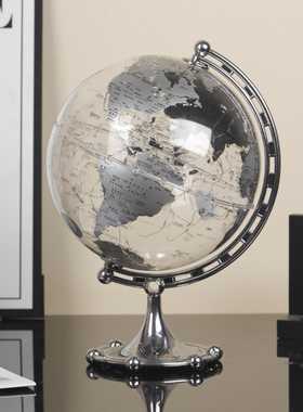 透明地球仪宇航员摆件桌面装饰品