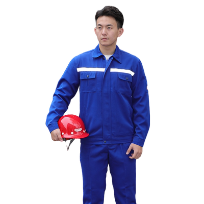 防酸碱工作服套装男秋防酸服耐酸碱裤子化工厂防静电实验室工作服