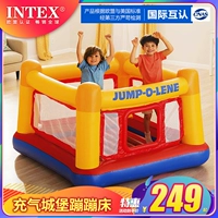 INTEX Надувной замок для прыжков, батут, игрушка, игровой домик