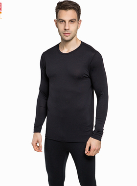 美国32度Heat保暖内衣上衣超薄发热超薄男士恒温白色黑色秋衣秋裤