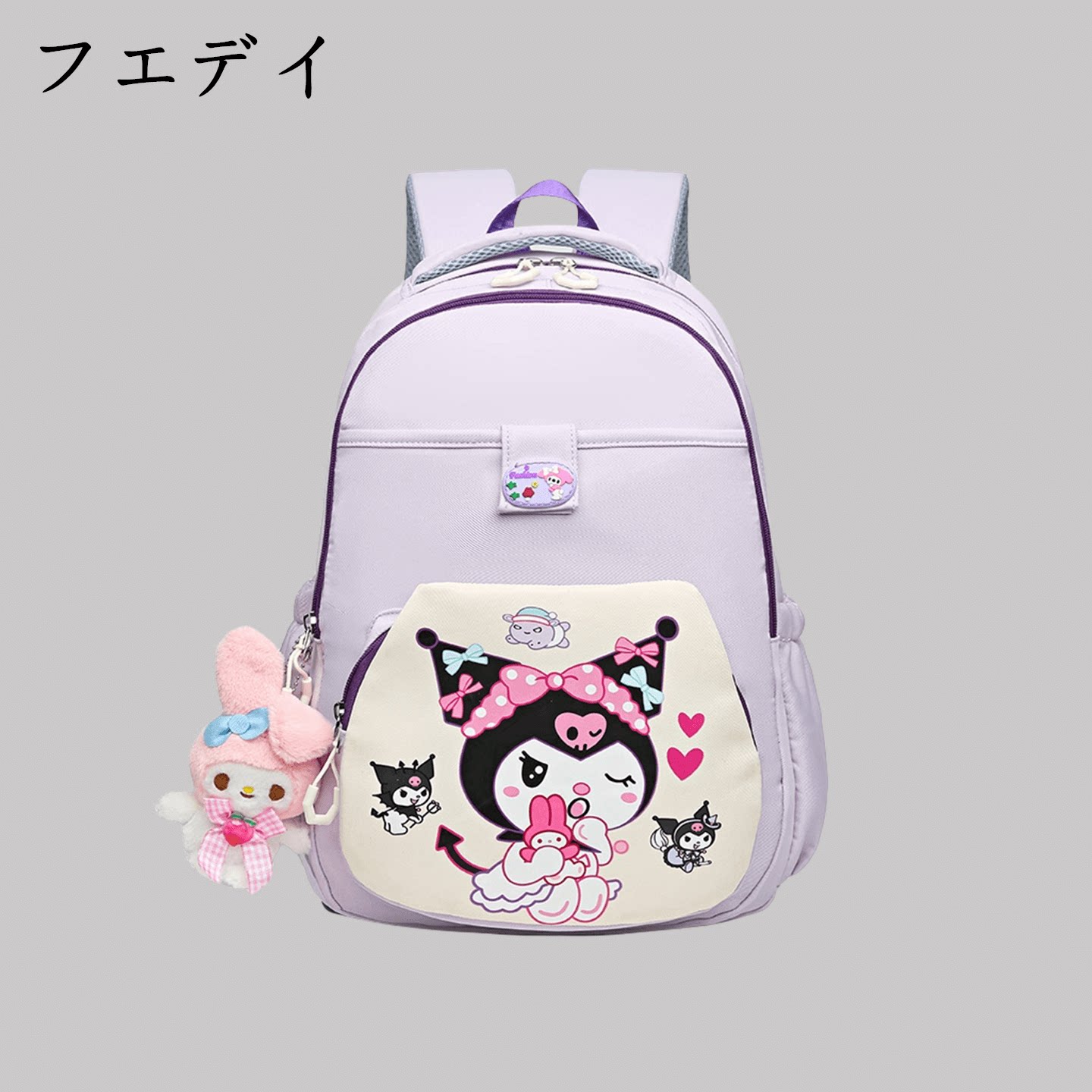 日本初中生减负护脊高颜值高中生书包女小学生外出旅游双肩包背包