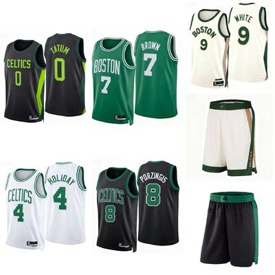 25赛季凯尔特人篮球衣0号塔图姆7号布朗11欧文怀特球服球迷版球裤