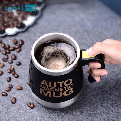New Automatic Self Stirring Magnetic Mug 304 Stainless Steel