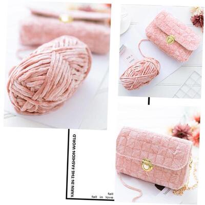 100g / 80M Chenille Velvet Yarn Knitting Wool Thick Warm Cro