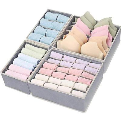 Houseware Closet Underwear Organizer Drawer Divider 4 Set