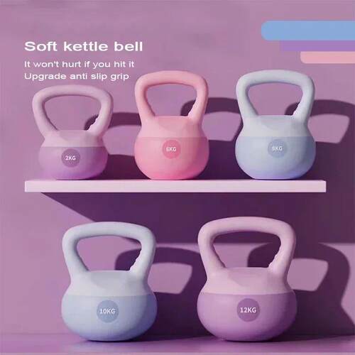 Soft kettlebells, women carrying kettlebells, deep squat str