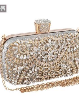 women evening party clutch bag girls diamond rhinestone bag