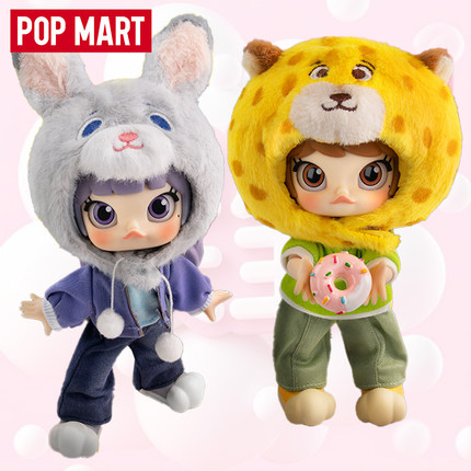 POPMART泡泡玛特MOLLY疯狂动物城2系列1/12可动人偶盲盒潮玩手办