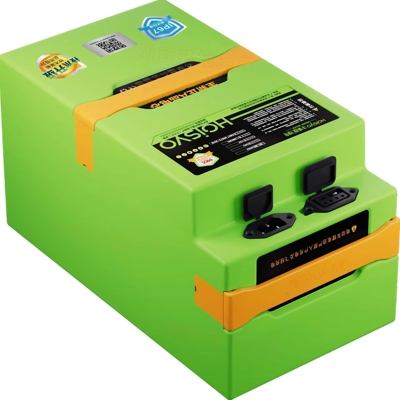 华集源锂电池60V72V磷酸铁锂电瓶电动三轮车外卖电池长沙上门安装