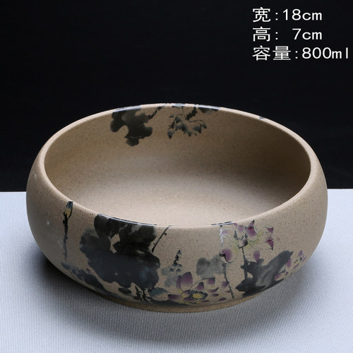 陶瓷水养富贵竹紫砂青瓷水培花盆