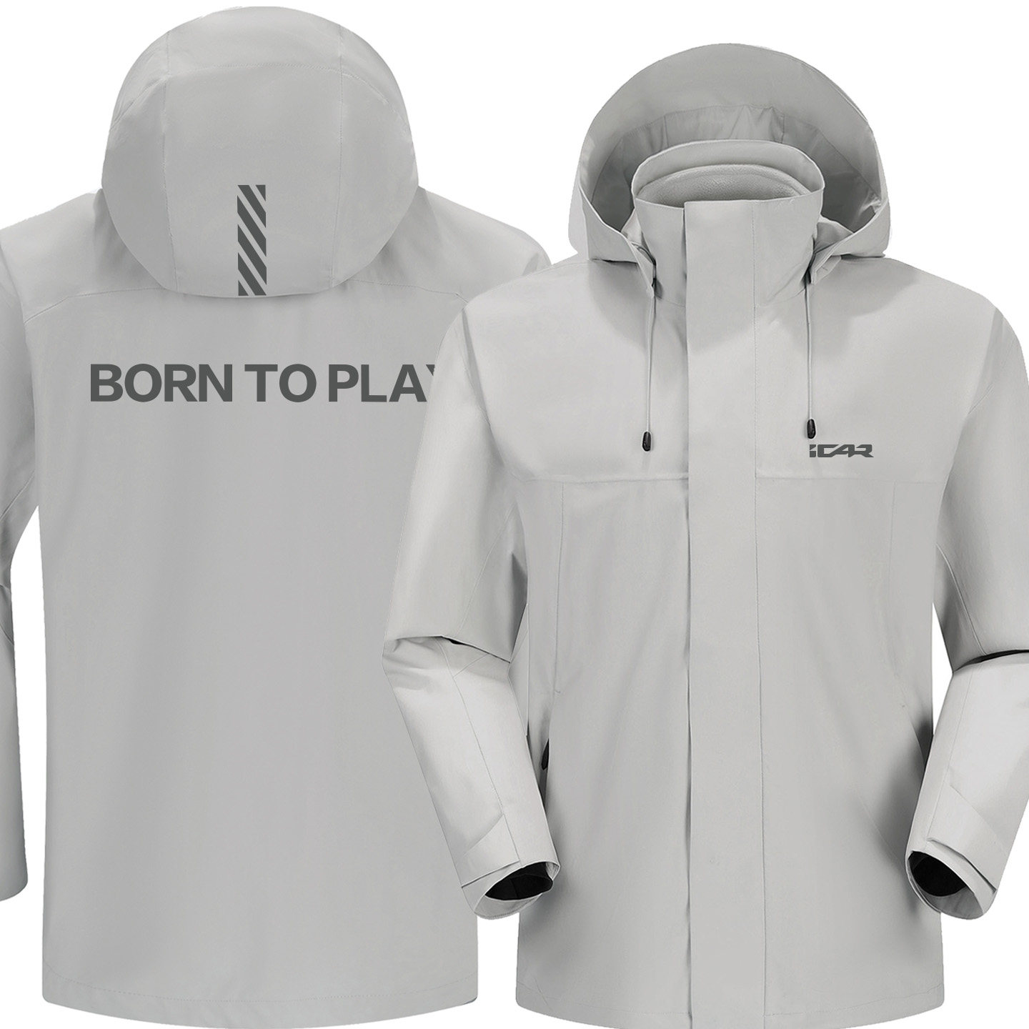 奇瑞icar汽车工作服冲锋衣定制