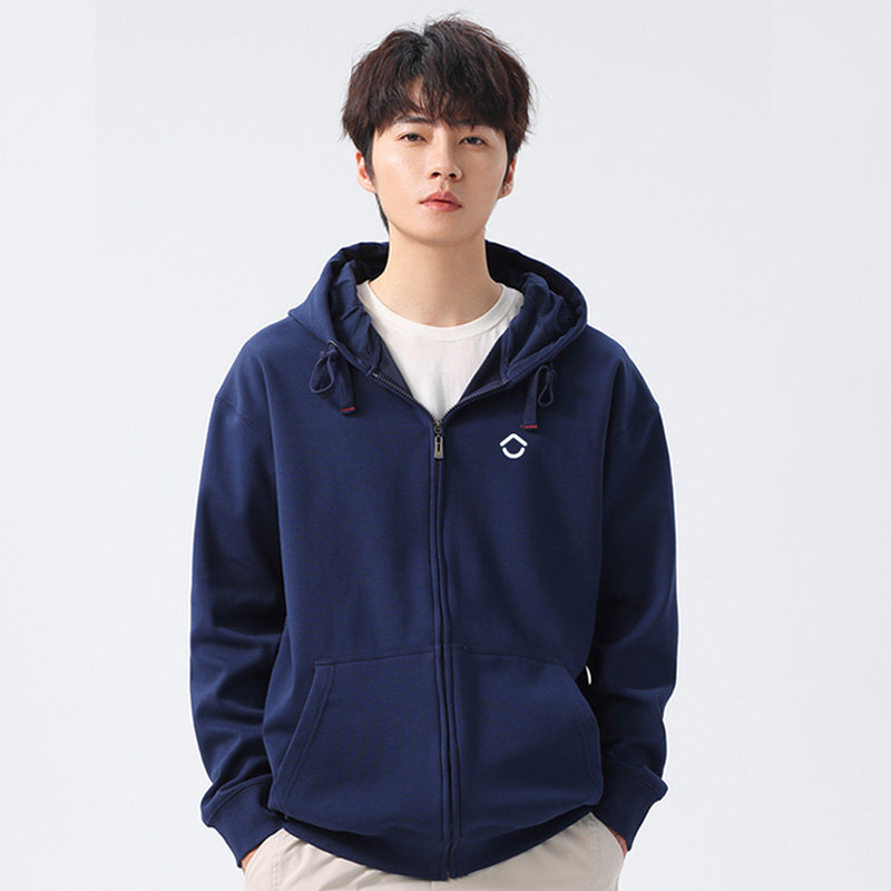 贝壳找房工作服卫衣男女秋冬季德佑地产销售工装房产中介外套定制