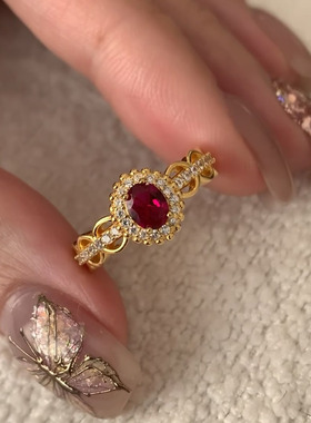 镀925银新品年新款vintage中古风