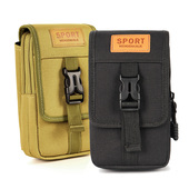 工地干活手机腰包男士 小战术包手机套穿皮带手机包中老年迷你挂包