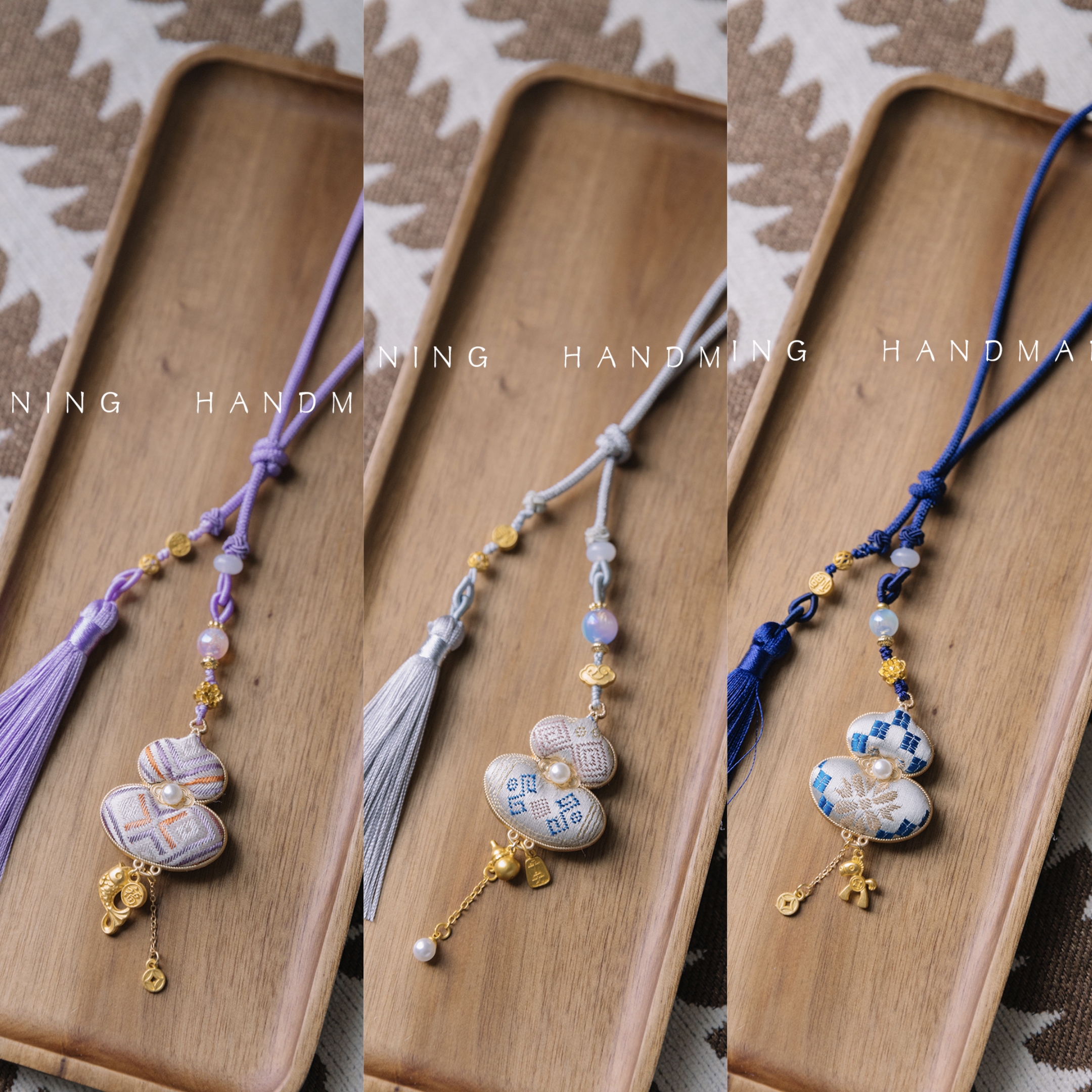 广西壮锦手工双面立体葫芦流苏车挂包挂饰伴手礼物旅游纪念品