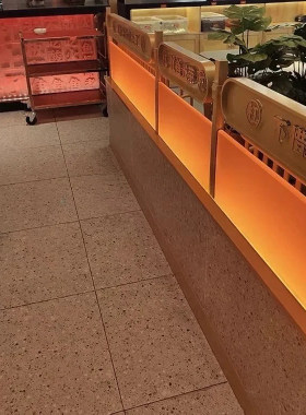 亚克力磨砂隔断导光板渐变装饰
