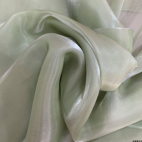 亮光丝百合缎 丝滑小清风童装女装汉服连衣裙马面裙欧根纱面料