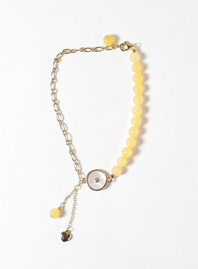 【爱华尚珠宝 双十一专场】好运连连S925银蜜蜡手链