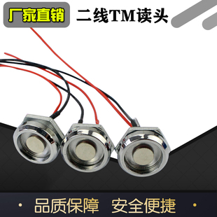 TM卡读头 达拉斯S9092探头 四线带灯读头 IB读卡器 DS-1990A-F5