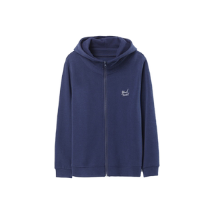 休闲短款连帽卫衣女2026年春秋新款韩版宽松大码中年妈妈开衫上衣