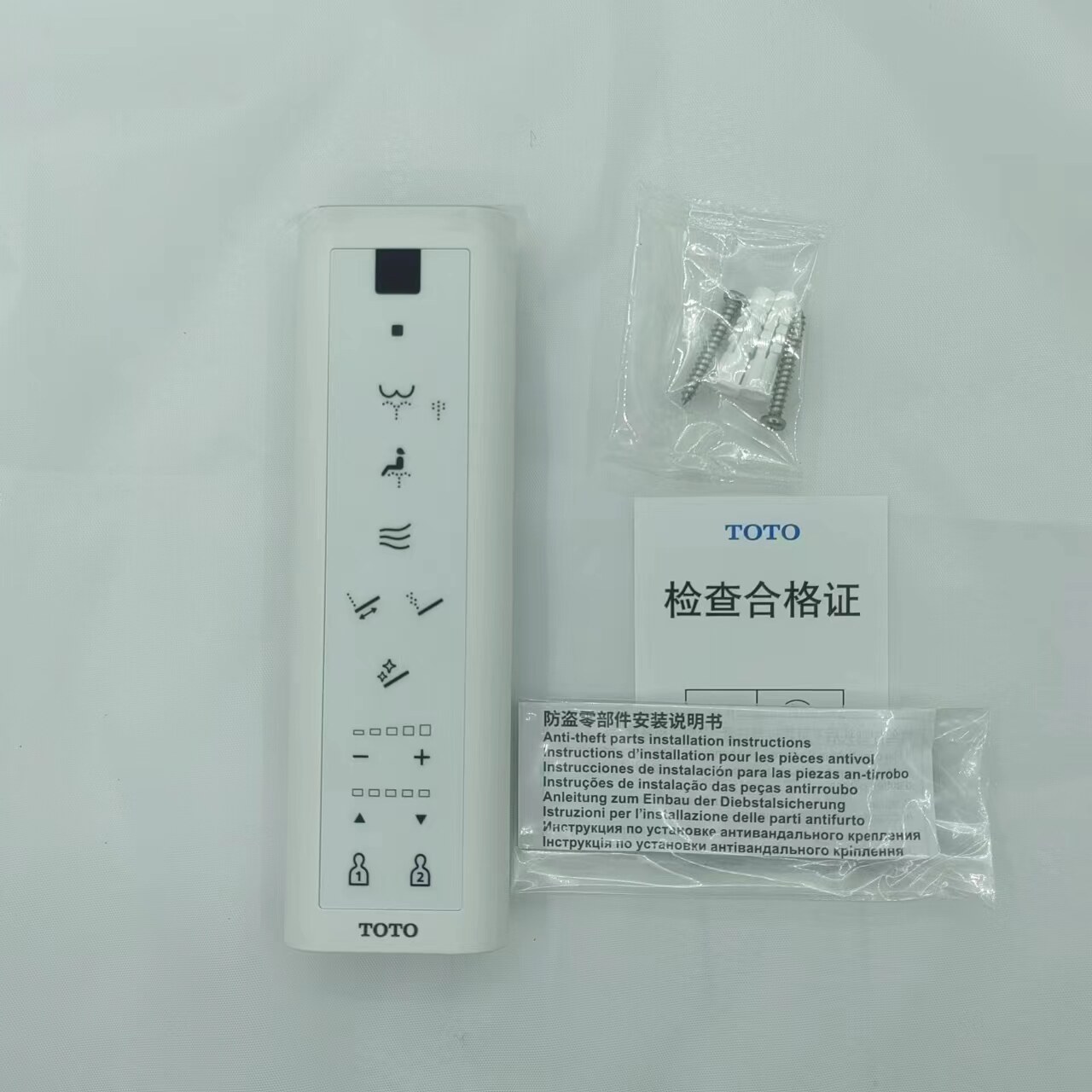 原装TOTO卫洗丽智能马桶盖遥控TCF7912ECS遥控器 TCM10400R