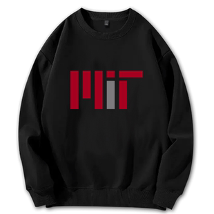 美国麻省理工大学学院MIT圆领卫衣男女留学生校服纪念外套上衣服