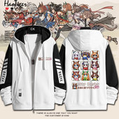 Pretty Derby赛马娘周边东海帝皇开衫 拉链卫衣秋冬男女上衣服