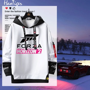 XBOX游戏周边休闲极限竞速地平线4联名连帽卫衣秋冬休闲假两件潮