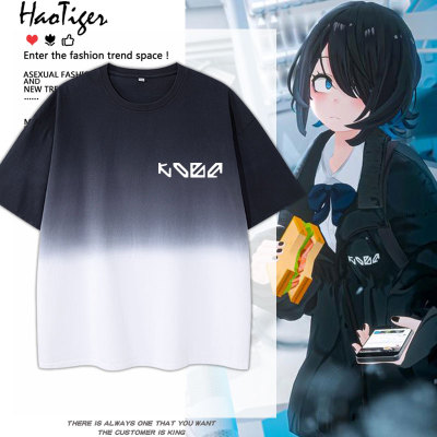 VRChat游戏街狐周边同款cos服短袖T恤男女夏季二次元宽松衣服上衣