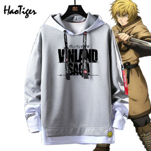 冰海战记动漫周边连帽卫衣上衣VINLAND SAGA海盗战记男女衣服学生