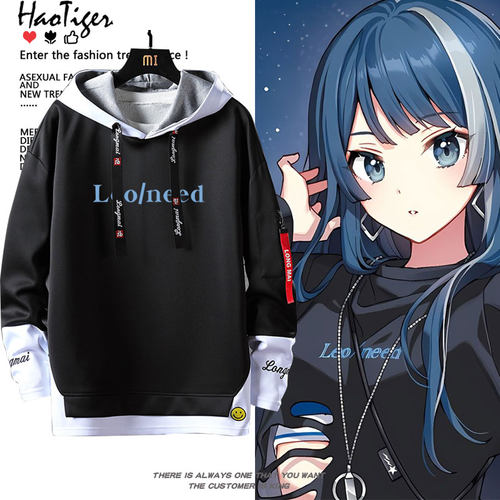 世界计划周边星乃一歌同款cos服假两件卫衣男女夏季青少年长袖