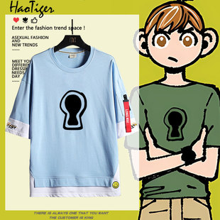 迷宫饭周边法琳齐尔查克同款cos短袖T恤二次元男女学生纯棉痛衣服