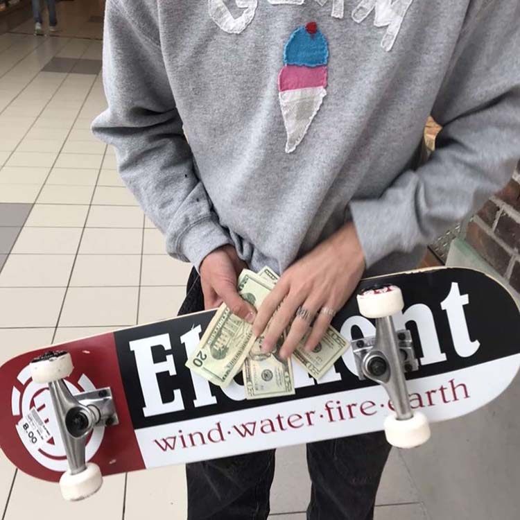 element进口儿童刷街组装双翘板