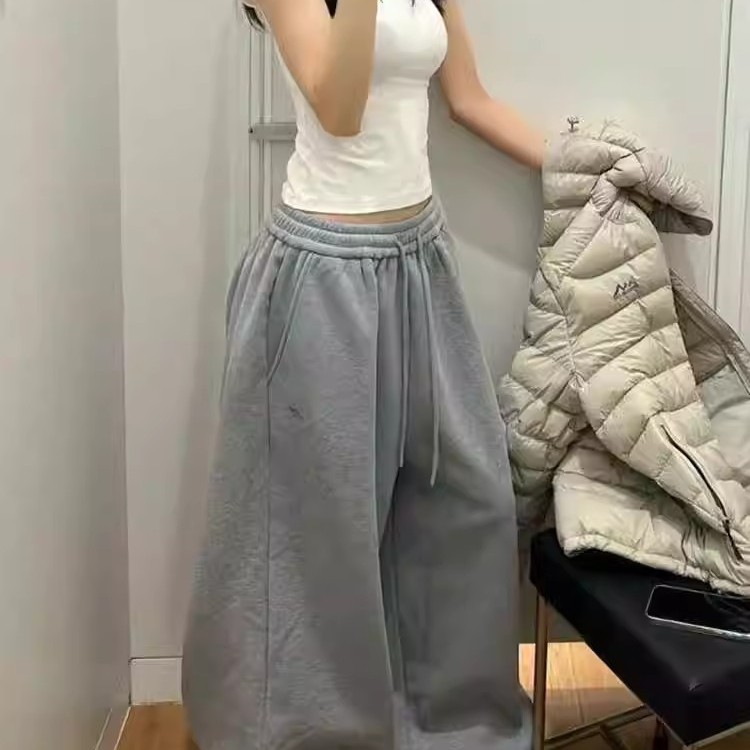 2025年秋季新款复古跳舞卫裤女潮
