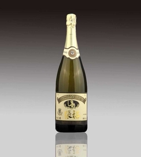 张裕苹果气泡酒1.5L 大瓶婚庆加气庆祝可以喷的张裕起泡酒1500ml