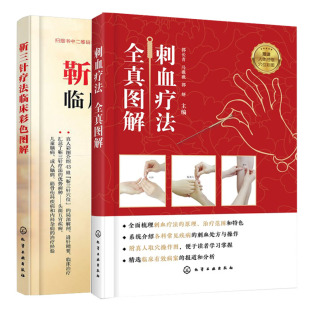 刺血疗法全真图解+靳三针疗法临床彩色图解   2册