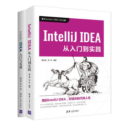 IntelliJ IDEA从入门到实践+IntelliJ IDEA入门与实战书籍