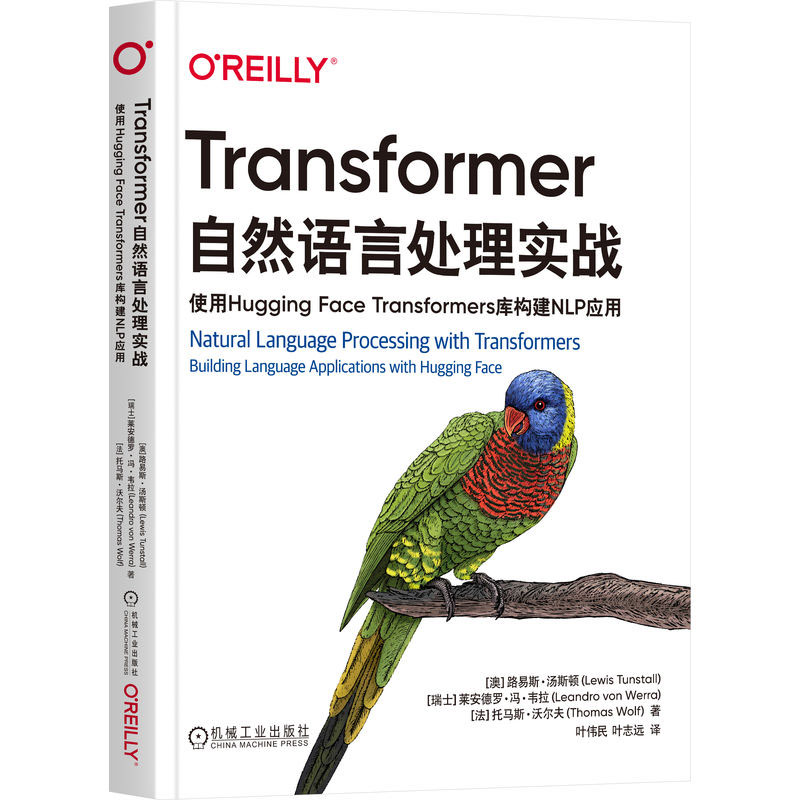 Transformer自然语言处理实战：使用Hugging Face Transformers库构建NLP应用 [澳]路易斯·汤斯顿 机械工业出版社