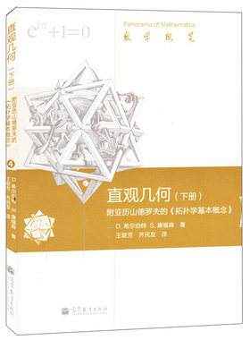 直观几何 下册 附亚历山德罗夫的 拓扑学基本概念  D.希尔伯特 平面曲线解析几何 数论应用位形空间之几何指导书籍高等教育出版社