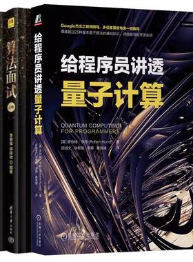 【全2册】给程序员讲透量子计算+算法面试 LeetCode题讲328题
