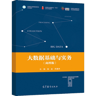 苏重来 练金 高等教育出版 社 高等职业院校财经商贸类专业大数据基础课程教材书籍 大数据基础与实务 9787040561982 商科版