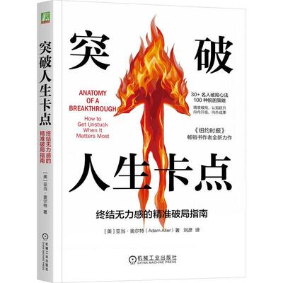 突破人生卡点 结无力感的准破局指南 亚当 奥尔 机械工业出版社9787111802525
