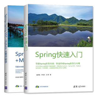 Spring Java编程 MyBatis从零开始学 Spring学习实践指南书 2册 AOP SSM框架技术整合开发 Spring入门 ORM配置 DAO MVC