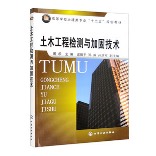 土木工程检测与加固技术  周乐，梁振宇，孙威，孙洪军 化学工业出版社