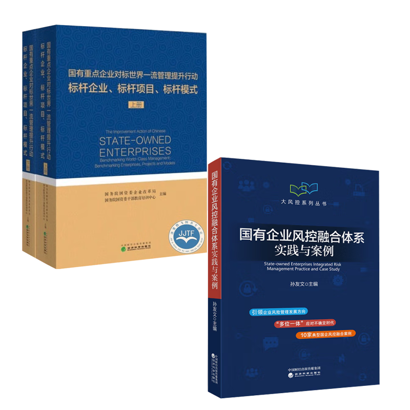 国有企业风控融合体系实践与案例 孙友文+国有重点企业对标管理提升行动书籍
