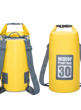 5-30L户外PVC防水背包 游泳 沙滩 漂流 溯溪双肩旅游背包防水桶包